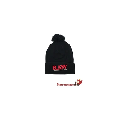 foto Gorro Raw Invierno Negro/Beige