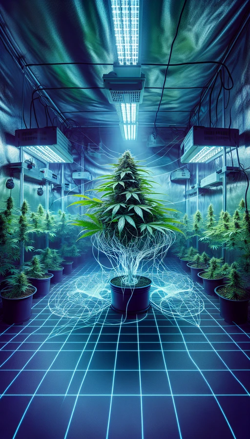 Controla el tamaño de las plantas.  Si el espacio es limitado, considera técnicas como el topping o LST (Low Stress Training) para manejar el tamaño y forma de tus plantas sin comprometer su salud.  ¡Aprovecha al máximo tu espacio!  #urugrow #growshop #plantamoscontigo