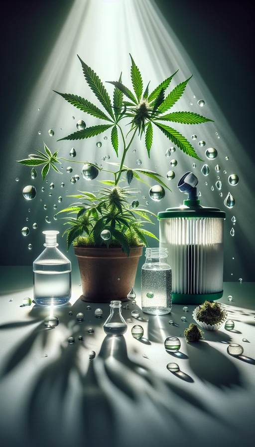 Cuidado con el agua dura.  El agua con alto contenido de minerales puede afectar la absorción de nutrientes. Usa filtros o mezcla con agua destilada para obtener mejores resultados en tus plantas.  ¡Agua más pura, mayor salud!  #urugrow #growshop #plantamoscontigo