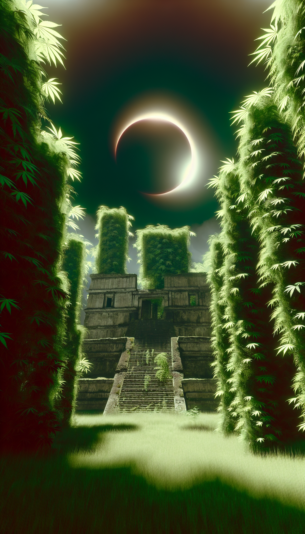 foto "Eclipse Verde en el Templo Perdido"