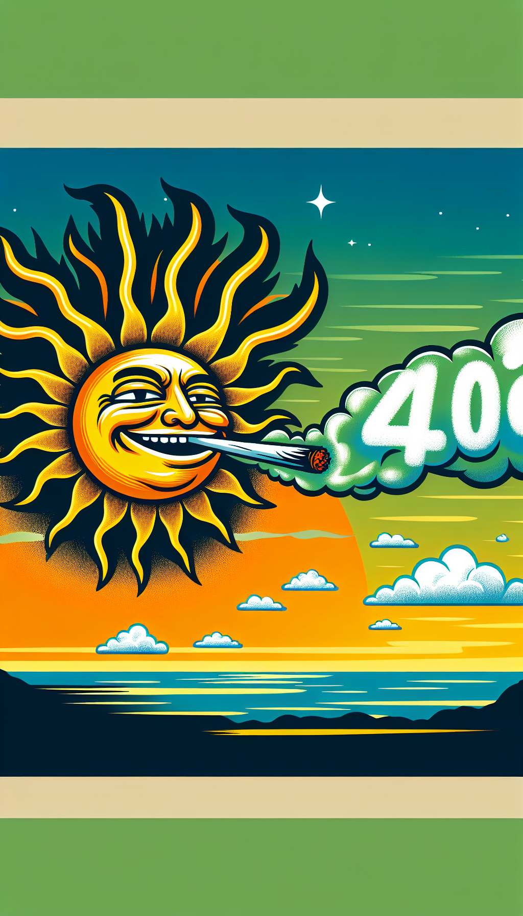 foto "La Risa del Sol a las 4:20"