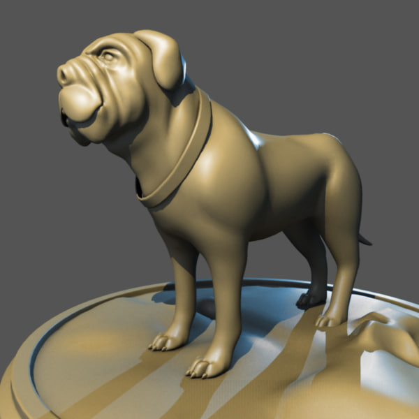 foto Desmorrugador Plastico BullDog 3D