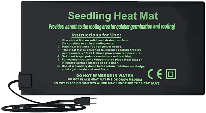 foto Seedling Heat Mat-10"Wx20.5"L Manta Calienta Termica	